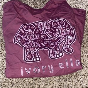 ivory ella long sleeve tee